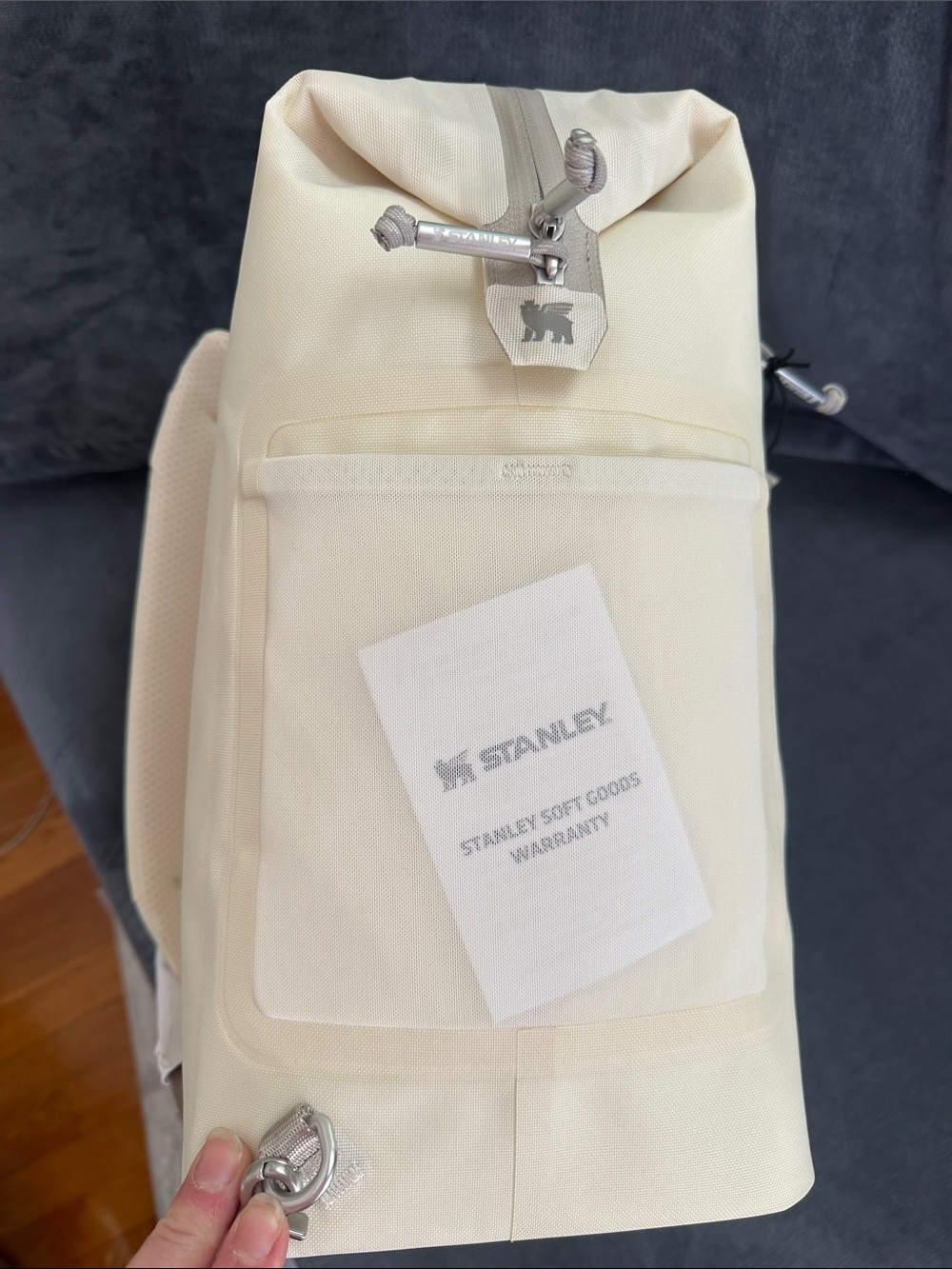 Stanley All Day Madeleine Backpack Soft Cooler 20 Can w/ Handle & Shoulder Strap - Picture 8 of 10